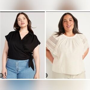(2) Old Navy XL Short Sleeve Tops